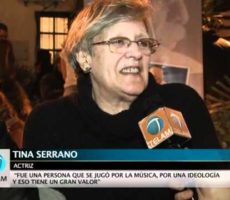 Tina Serrano Contrataciones Christian Manzanelli Representante Artistico.